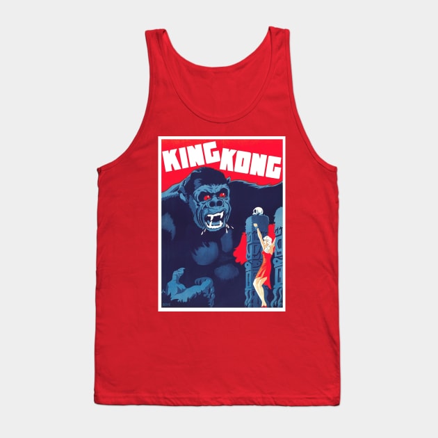 King Kong Tank Top by ZippyFraggle1